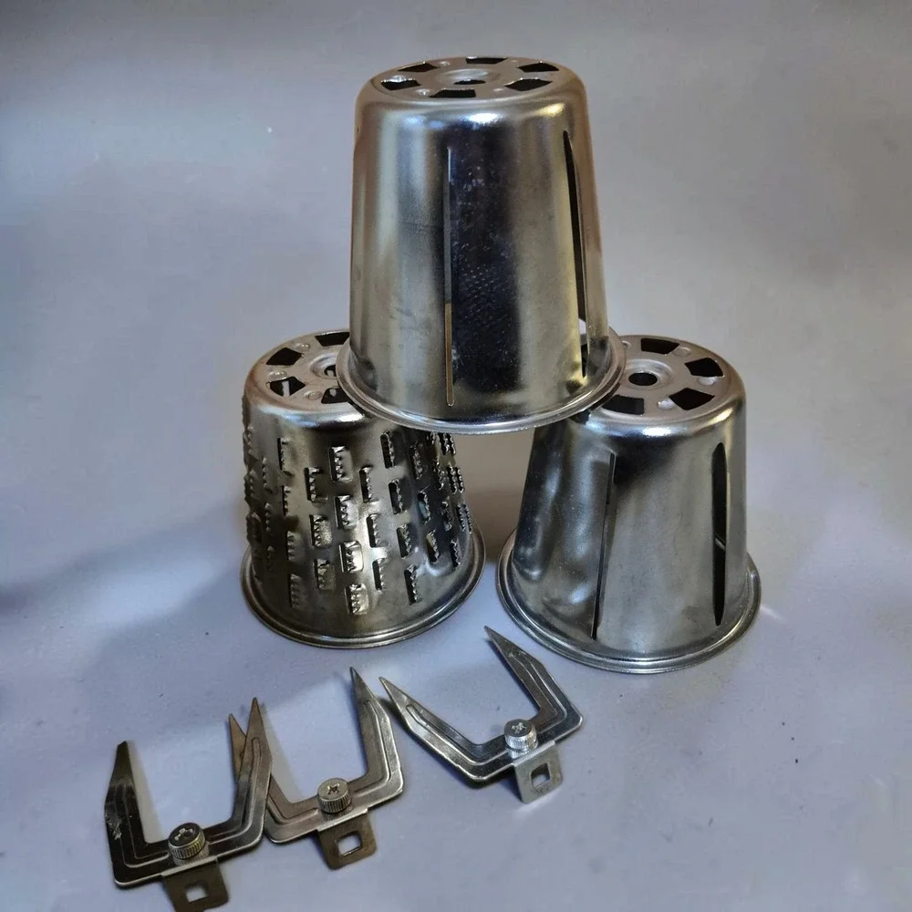 KitchenAid RVSA Rotor Slicer Shredder Stand Mixer Attachment 4 Cones OEM